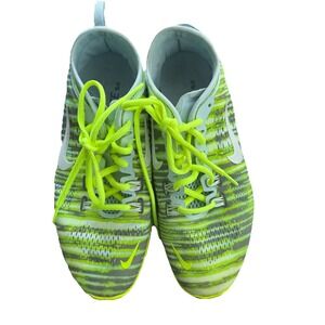 NIKE Free 5.0 Lime Green & Gray Lt Weight Mesh Running SHOES, Women's Size 6.5